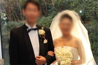女性会員様 仮名:みちこ様 (33才) 男性会員様 仮名:浩二様(36才)写真